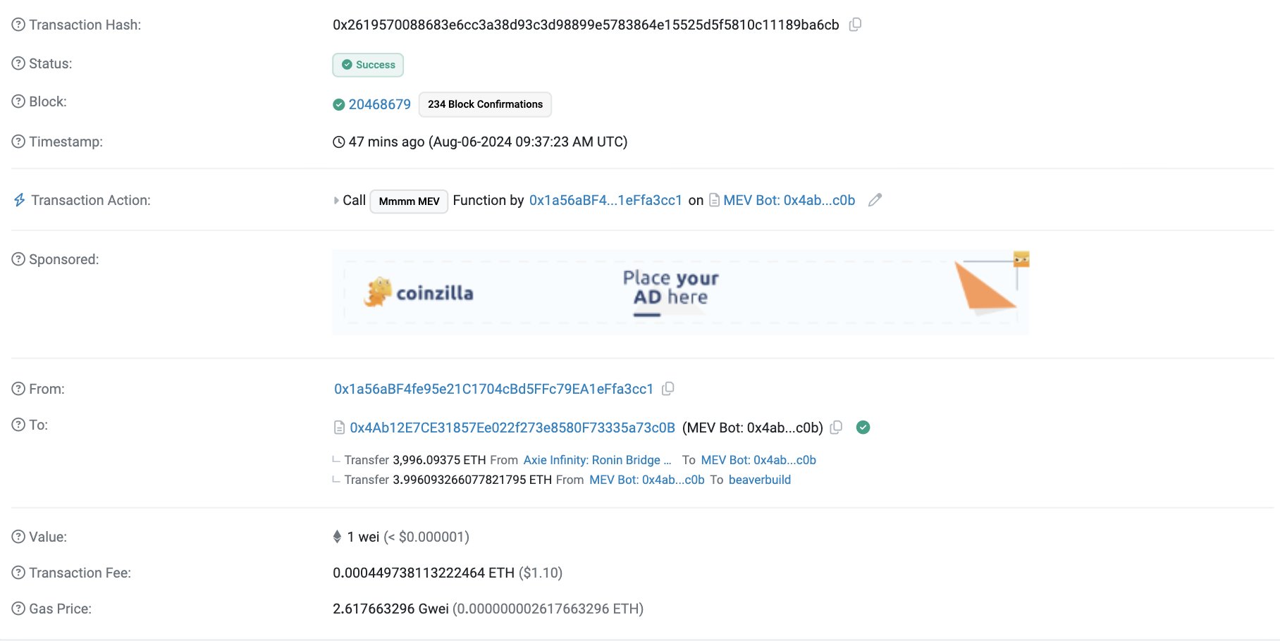 Ronin Network exploit