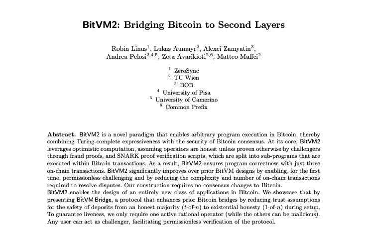 BitVM2 cung cấp “những cải tiến lớn” so với phiên bản gốc. Nguồn: BitVM.org