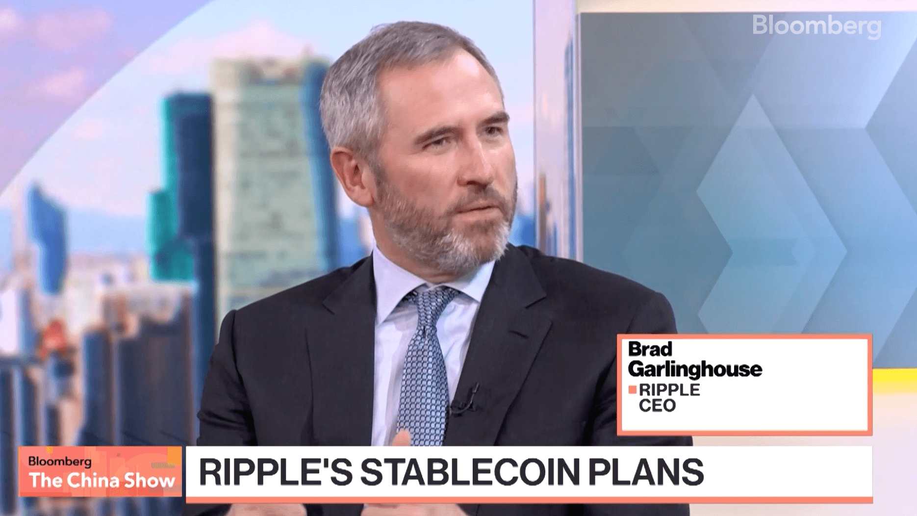 Brad Garlinghouse lạc quan rằng sẽ có nhu cầu cho stablecoins Yên. Nguồn: Bloomberg