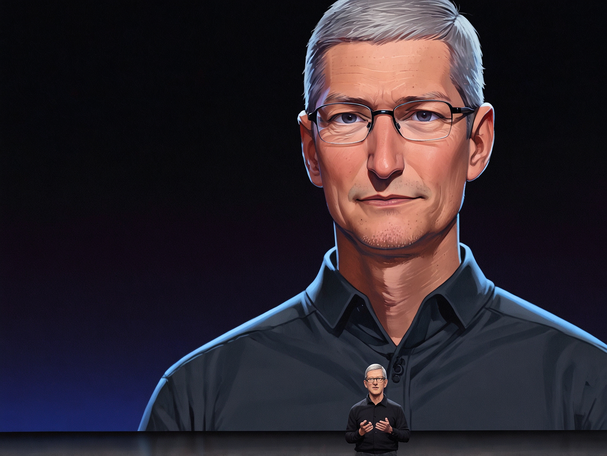 Lừa đảo tiền điện tử: Deepfake CEO Apple Tim Cook trong livestream iPhone 16