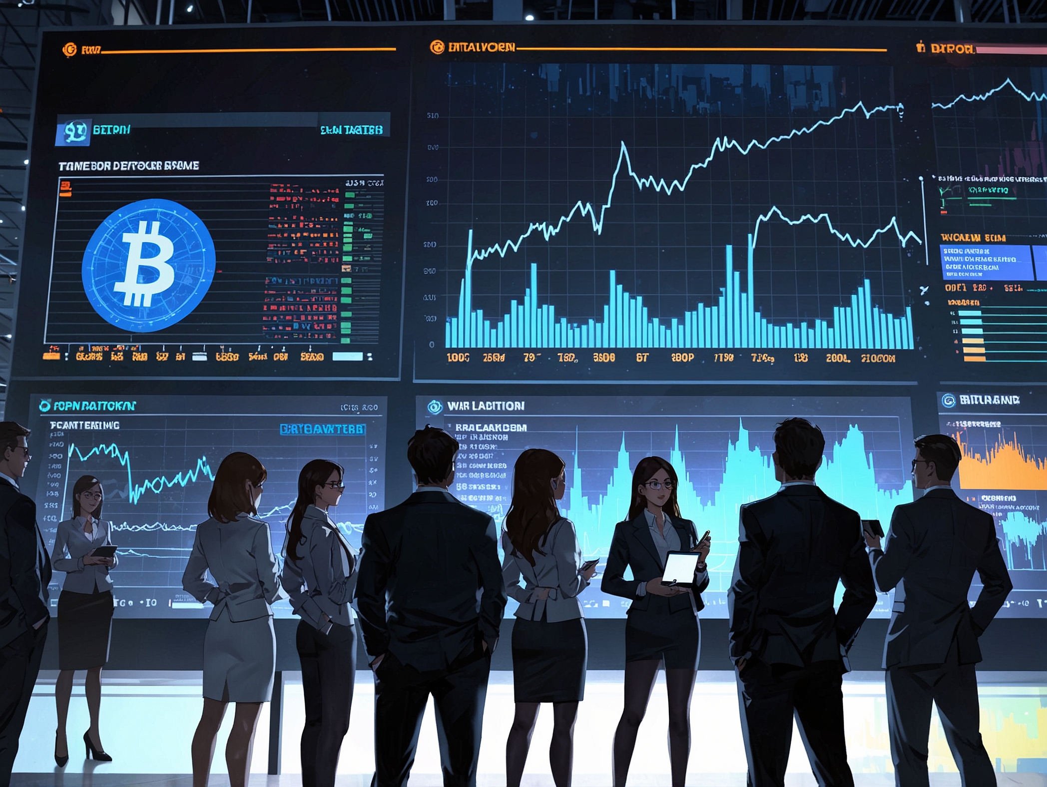 Cơn sốt crypto lan đến các nhà quản lý tài sản