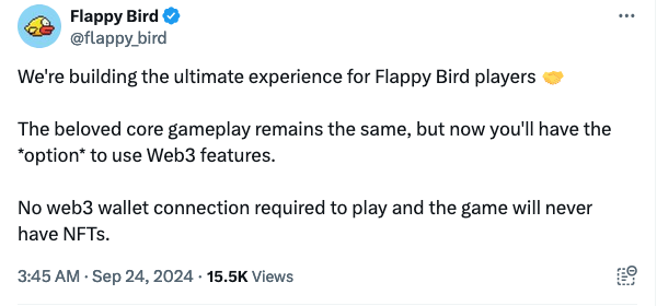 Nguồn: Flappy Bird