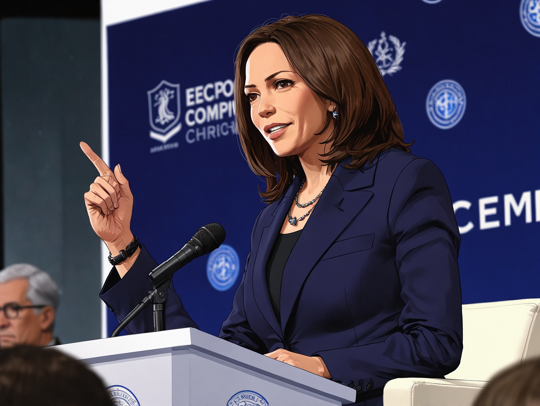 Kamala Harris muốn Mỹ dẫn đầu trong lĩnh vực blockchain